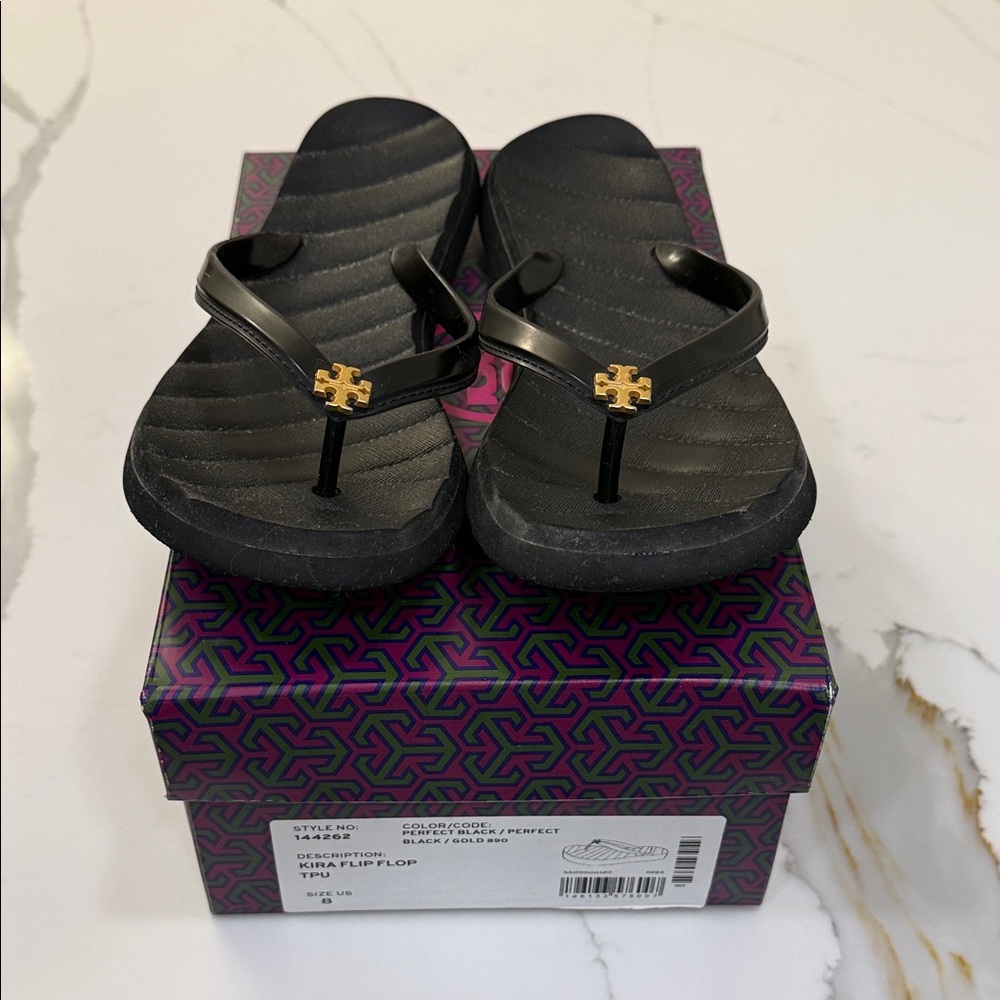 TORY BURCH KIRA FLIP FLOPS - Picture 6 of 6